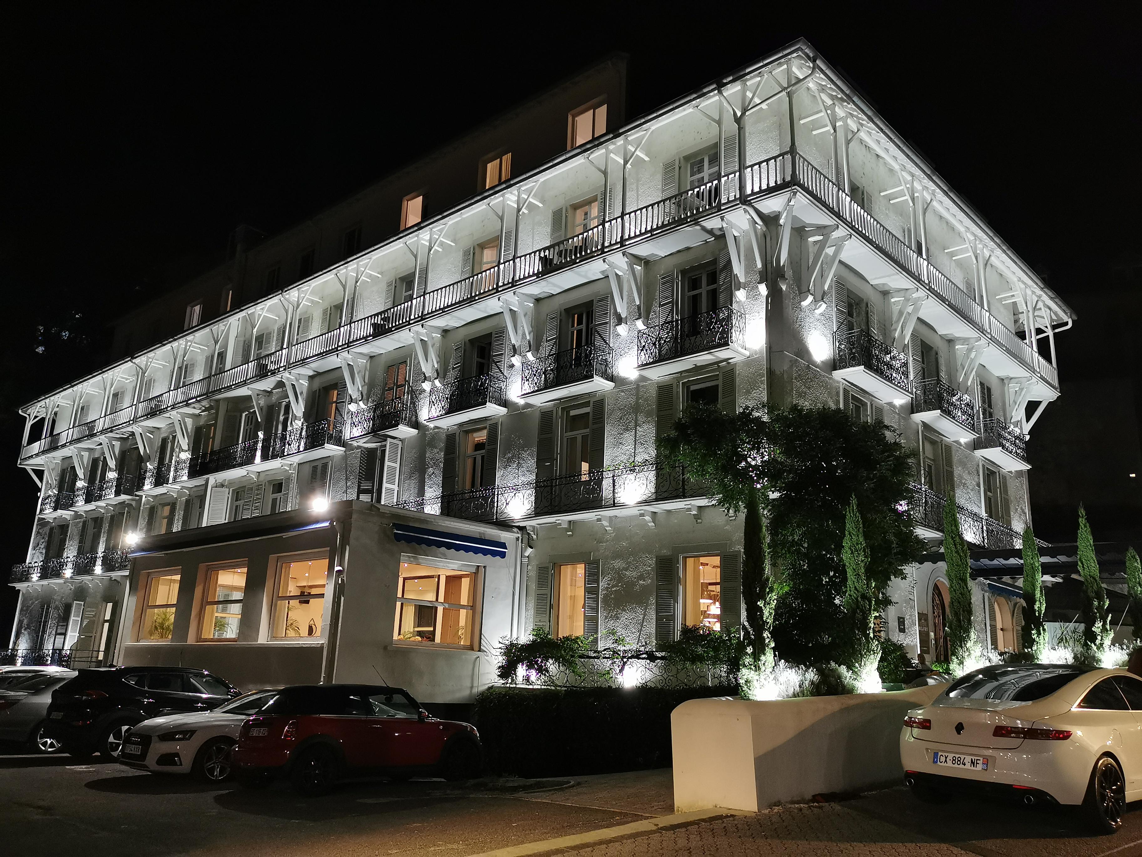 Belfry & Spa By Ligne St Barth Lourdes Zewnętrze zdjęcie The E & O 87 restaurant at night